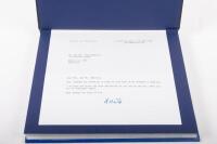 HUSCHKE VON HANSTEIN: 'Huschke von Hanstein - The Racing Baron' by Tobias Aichele, hardcover book, with personal message & signature from Ursula von Hanstein - 2