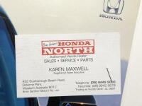 HONDA: Four Honda sales brochures. Integra sales brochures - 2