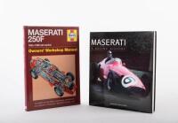 MASERATI: Two hardcover books related to Maserati