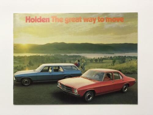 HOLDEN: A 1973 HQ Holden Kingswood colour sales brochure