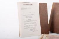 HAMILTON GROUP: Two folders dated 1957-60 and 1956-60 containing correspondence relating to dealings within the Hamilton Porsche Group&nbsp; - 3