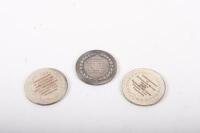 MEDALLIONS: Three medallions awarded to Alan Hamilton, awarded by CAMS for being the Victorian Hill Climb Sports Car Champion&nbsp;at at the 1965, 1966 and 1967 events - 2
