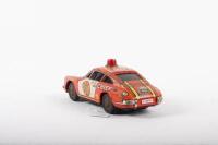 TIN TOY: A circa 1960s Toplay Ltd. (TPS), made in Japan, Porsche 911 Fire Chief battery operated tin toy vehicle - 3