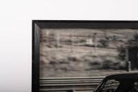 ALAN HAMILTON: Three black and white photographs of Alan Hamilton racing an early Porsche 911 - 5
