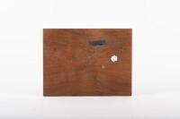 GOODYEAR: A commemorative Goodyear Europa N2A plaque on wooden base thought to have been given to Norm Hamilton - 2