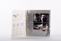 PORSCHE 959: A 1985 printed Porsche 959 three page fold out sales brochure, in German text - 3