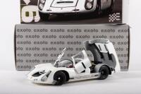 PORSCHE 910: An highly detailed Exoto Motorbox 1:18 scale 1966/67 Porsche Type 910-6 model in original box - 2