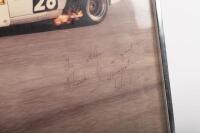 COLIN BOND: A signed and inscribed photo of Colin Bond dated 1982 driving a Porsche 944 Turbo in the Australian GT Championship, inscribed to Alan from Colin - 2