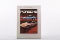 PORSCHE PORTFOLIO: A 1981 portfolio of Porsche model watercolour art by French artist Dominique Obeniche