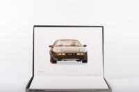 PORSCHE PORTFOLIO: A 1981 portfolio of Porsche model watercolour art by French artist Dominique Obeniche - 3