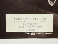 NSU: An interesting and rare NSU Ro80 four page sales brochure - 4