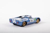 PORSCHE 910: An highly detailed Exoto Motorbox 1:18 scale 1966/67 Porsche Type 910 in Le Mans light blue model in original box - 5