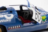 PORSCHE 910: An highly detailed Exoto Motorbox 1:18 scale 1966/67 Porsche Type 910 in Le Mans light blue model in original box - 7