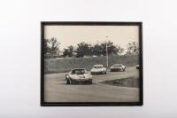 PORSCHE 934: A group of four both colour & black & white, large, circa late 1970s photographs of a Team Porsche, Porsche 934 - 3
