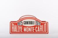 RALLY PLATES: A group of 23 Monte Carlo Rallye related rally plates - 2