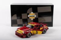 PORSCHE 934 RSR: An Exoto Racing Legends 1:18 highly detailed 1977 Porsche 934 RSR in Momo livery