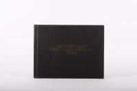AMPOL TRIAL: A commemorative album containing 11 black & white photographs of Alan Hamilton & Bill Flatman driving their Porsche 911T at the 1970 Bi-Centenary Ampol Round Australia Trial