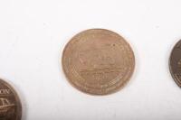PORSCHE MEDALLIONS: A group of nine commemorative Porsche medallions from the 1970s - 3