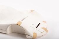PORSCHE 906: A large fibreglass, circa 1960s Porsche 906 model body, aprox 78cm long - 3