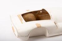 PORSCHE 906: A large fibreglass, circa 1960s Porsche 906 model body, aprox 78cm long - 4