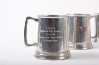LAKELAND HILL CLIMB: A group of ten trophy mugs and cups awarded to Alan Hamilton at the Lakeland, Victoria Hill Climb - 3