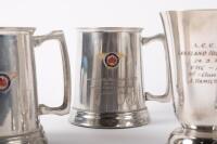 LAKELAND HILL CLIMB: A group of ten trophy mugs and cups awarded to Alan Hamilton at the Lakeland, Victoria Hill Climb - 6