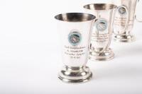 TEMPLESTOWE HILL CLIMB: A group of eight trophy mugs awarded to Alan Hamilton from the Templestowe Hill Climb, - 4