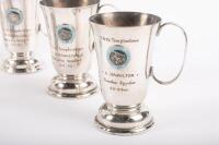 TEMPLESTOWE HILL CLIMB: A group of eight trophy mugs awarded to Alan Hamilton from the Templestowe Hill Climb, - 9