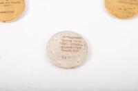 MEDALLIONS: A group of four medallions all awarded to Alan Hamilton - 6