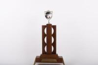 TROPHIES: A group of five assorted trophies - 7