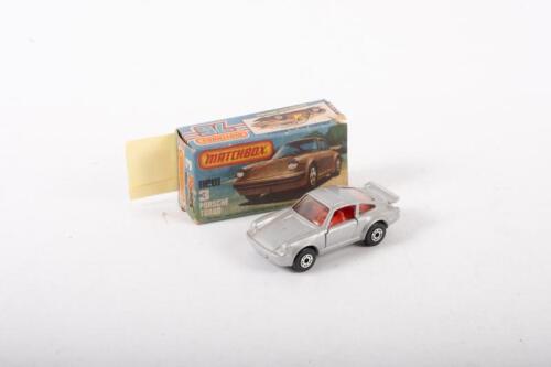PORSCHE TURBO: A Matchbox 75 Series Porsche Turbo (#3) in original box