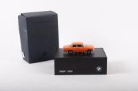 BMW: A Minichamps - Pauls Model Art, 1:43 scale, 1968-1974 BMW 1600 sedan in BMW promo presentation box