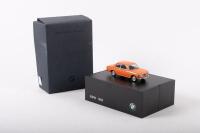BMW: A Minichamps - Pauls Model Art, 1:43 scale, 1968-1974 BMW 1600 sedan in BMW promo presentation box - 3