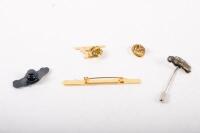 PORSCHE BADGES: A collection of five Porsche Lapel Badges - 2