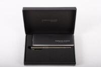 PORSCHE DESIGN: A Porsche Design Pen by Faber-Castell includes a classic Titanium Fountain Pen