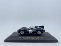 JAGUAR: A 1:43 scale model by IXO of the D-type 1957&nbsp;Le Mans winner, complete in original packaging.&nbsp;[Location: Sydney]