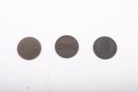 PORSCHE MEDALLIONS: Three Porsche medallions from the 2000s - 2