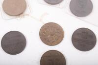 PORSCHE MEDALLIONS: A group of eight Porsche commemorative medallions - 3