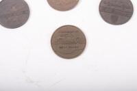 PORSCHE MEDALLIONS: A group of eight Porsche commemorative medallions - 6