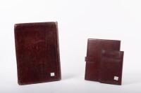 DESK COMPENDIUMS: A group of three Porsche branded desk compendium items,&nbsp;one item is named Alan Hamilton - 2