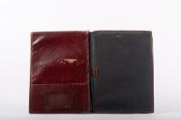 DESK COMPENDIUMS: A group of three Porsche branded desk compendium items,&nbsp;one item is named Alan Hamilton - 3