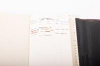 DESK COMPENDIUMS: A group of three Porsche branded desk compendium items,&nbsp;one item is named Alan Hamilton - 7