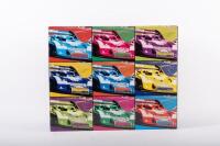 PORSCHE 917/30KL: A highly detailed Exoto 1:18 scale Porsche 917/30KL in Sunoco livery - 3