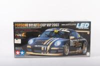 TAMIYA: A Tamiya 1:10 scale 2007 Porsche 911 GT3 remote control model