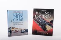 CLASSIC GRAND PRIX: Two hardcover books related to Classic Grand Prix cars & engines