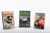 MOTOR RACING: Three hardcover books related to motor racing, drivers & identities