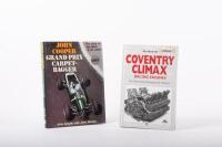 BRITISH MOTOR RACING: Two hardcover books related to British motor racing