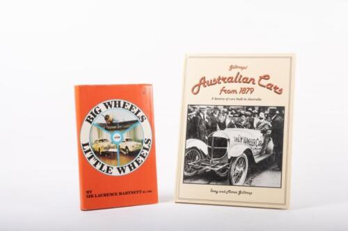AUSTRALIAN MOTORING HISTORY: Two hardcover books related to Australian motoring history