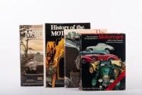 MOTORING ENCYCLOPEDIAS: A group of four motor car encyclopedia hardcover books