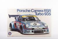 PORSCHE CARRERA: An Entex Industries, 1:8 scale, 1976 release, Porsche Carrera RSR Turbo 935 model kit